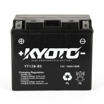 Kyoto - Batterie GT12B-BS SLA-AGM - Sans Entretien - Prête à l'Emploi - Equivalente YT12B-BS