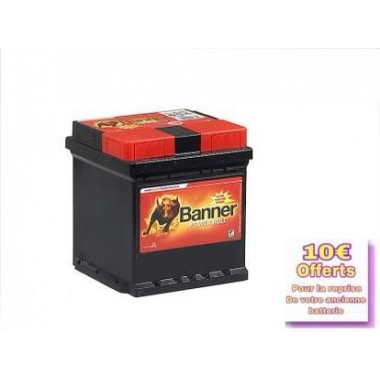 Batterie BANNER Power bull P4208 12V 40Ah 330A  