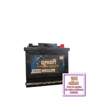 BATTERIE DE DEMARRAGE Orion 50Ah 500EN L1AGM