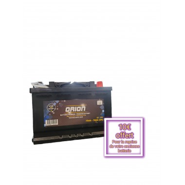 BATTERIE DE DEMARRAGE Orion 70Ah 760A(EN) L3AGM