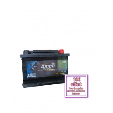 BATTERIE DE DEMARRAGE Orion 60Ah 510A(EN) LB2