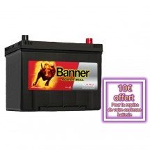 Batterie  BANNER Power bull ASIA P8009 12V 80Ah 640A 