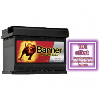 Batterie BANNER Power bull P8014 12V 80Ah 700A  